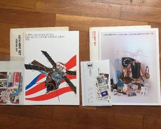 1974 & 1976 USPS Commemorative Stamp Sets