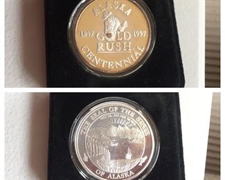 Alaska Centennial Silver Round