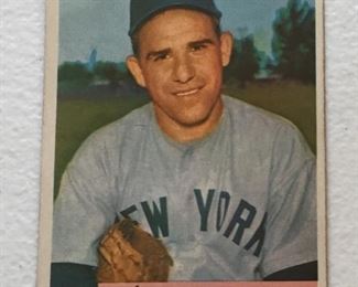 1954 Bowman Yogi Berra Baseball Card