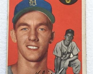 1954 Topps Al Kaline Rookie Card