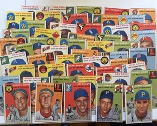 1954 Topps Baseball Cards