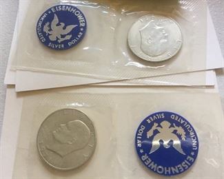 40% Silver Eisenhower Dollars