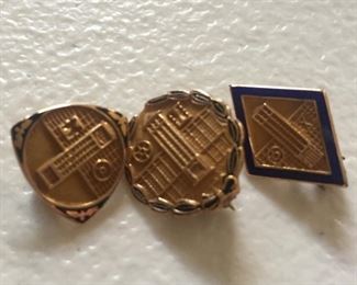 Gold Service Pins