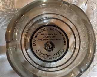Lake Wouisicket Country Park Advertising Ashtray