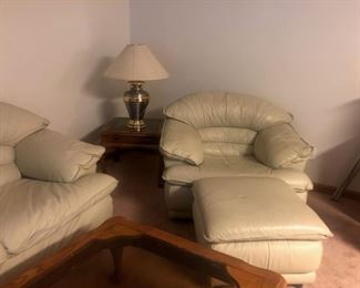Chair and ottoman