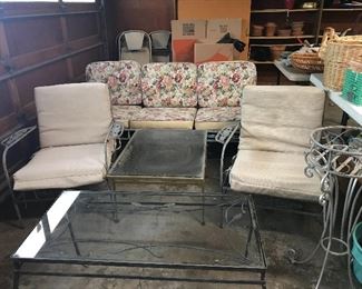 Vintage patio set