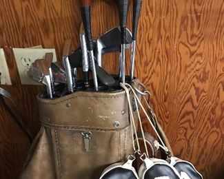 Vintage MacGregor golf clubs