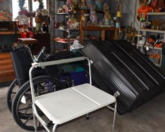 Medical Equipment Wheel Chair Car Luggage Carrier