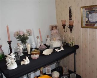 Pictures, Vases, Music Boxes, Candy Dishes, Sconce