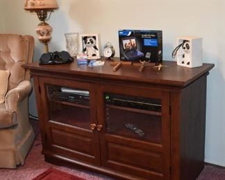 Stereo Cabinet or TV Console Stand