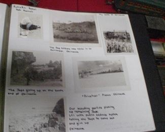 WWII U.S. photo album if Japanese in the South Pacific