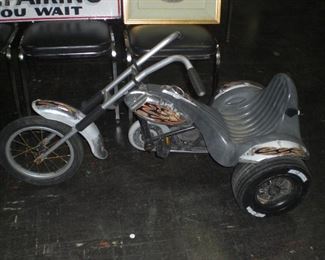Junior Hot Seat Harley Davidson tricycle c.1972