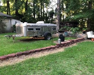 Sold dog trailer