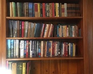 Books, books, books and more books