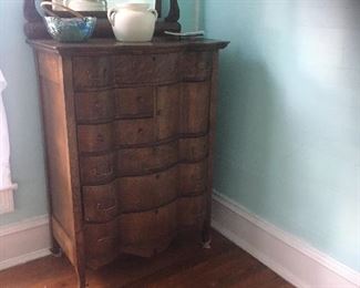 Oak 6-drawer Chest