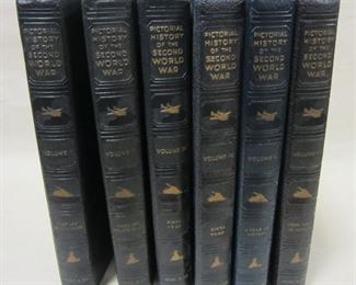 WWII history book set