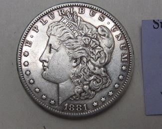 Morgan silver dollar