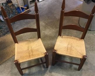 Fireplace chairs, approximately 32” high. Great condition. 