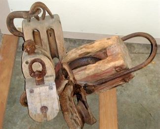 Antique Pulleys 
