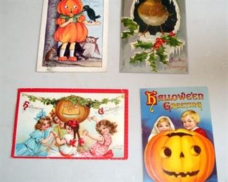 Antique Halloween Postcards