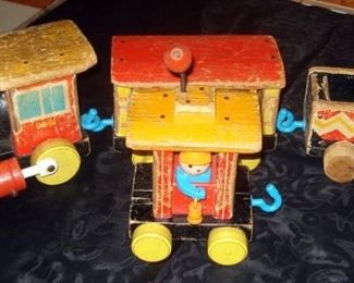 Vintage Fisher Price Toy Train
