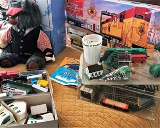 Another view of some of the available train pieces