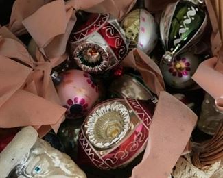 More vintage Christmas ornaments