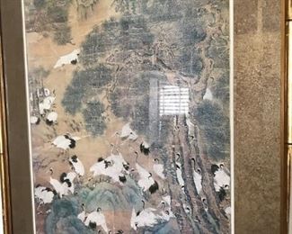 Unsigned Asian print