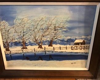 Original art signed B.S '94