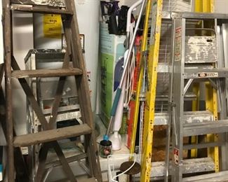Assorted ladders