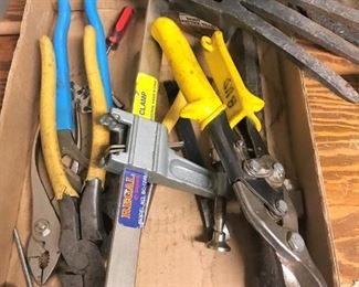 Various hand tools