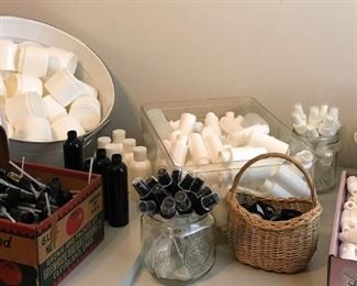 Jars, tubes, stoppers, bottles, pump tops, & more