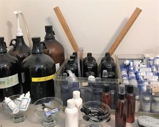 Larger bottles of essential ingredients, more