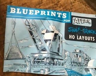 Atlas trains HO blueprints for layouts