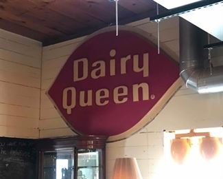 Original DQ Sign from DQ Lee's Summit, Mo