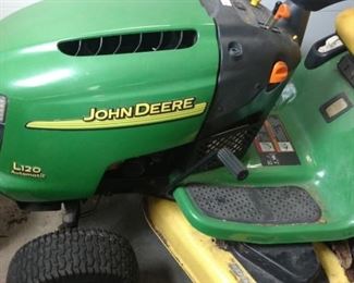 John Deere riding mower