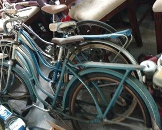 Old bicycles