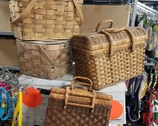 Assorted baskets