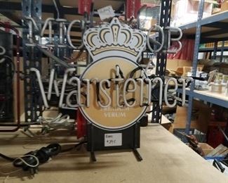 Rare Warsteiner neon WORKS