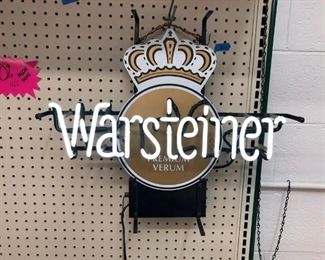 Rare Warsteiner neon WORKS