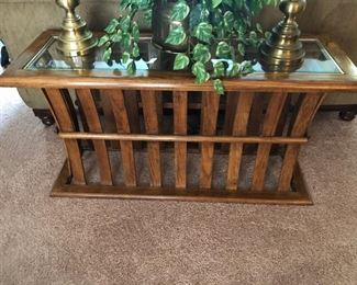 Vintage console sofa table