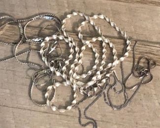 silver chains