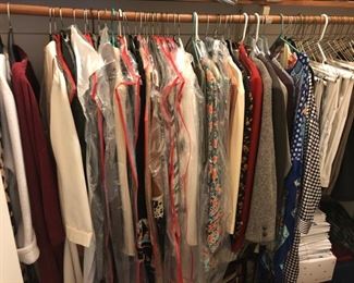 everyday dresses, suits, and blouses