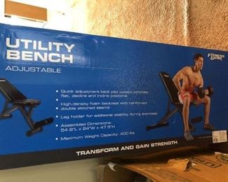 adjustable weight bench