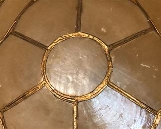 Capiz Shell Hanging Lamp