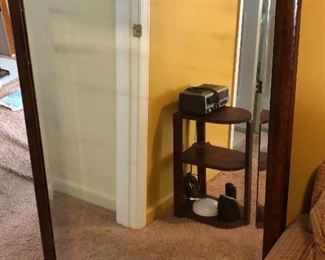 Large Mahogany mirror