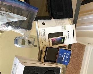 phones and electronics