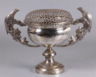 Chinese silver presentation cup, possibly 19th c.