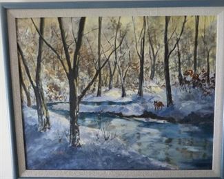 "Fox in the Winter"
Helen Lyding 1925 - 2009
