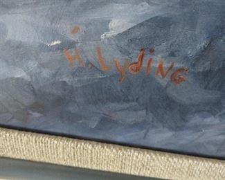 "Fox in the Winter"
Helen Lyding 1925 - 2009
